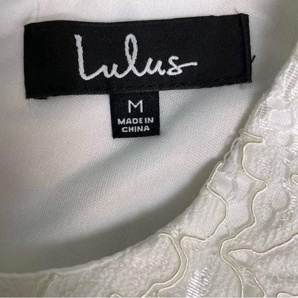 Lulus white dress - Picture 6 of 7